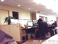 Office business analist milf upskirt