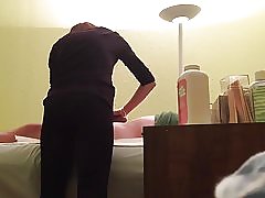 Verborgen cam grote pik cfnm Braziliaanse wax met cum