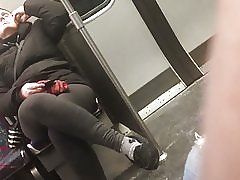 Zeer sexy voet dangle tease